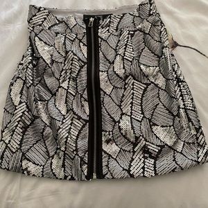 Bedo sequin mini skirt size S